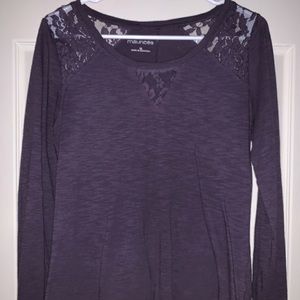 Maurices long sleeve tee shirt